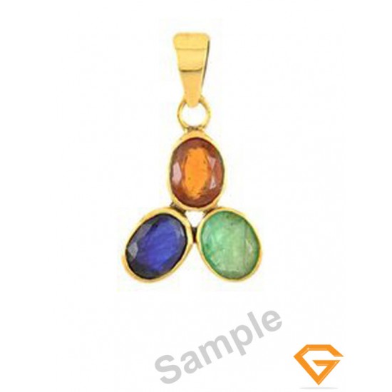 Gomed hot sale stone pendant